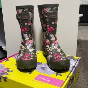 Joules Molly Welly Rainboots - Flower Printed